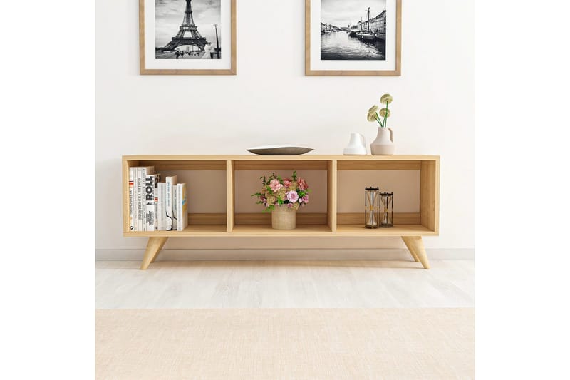 Springhill TV-benk 120 cm - Blå - Møbler - Mediamøbel & tv møbel - TV-benk & mediabenk