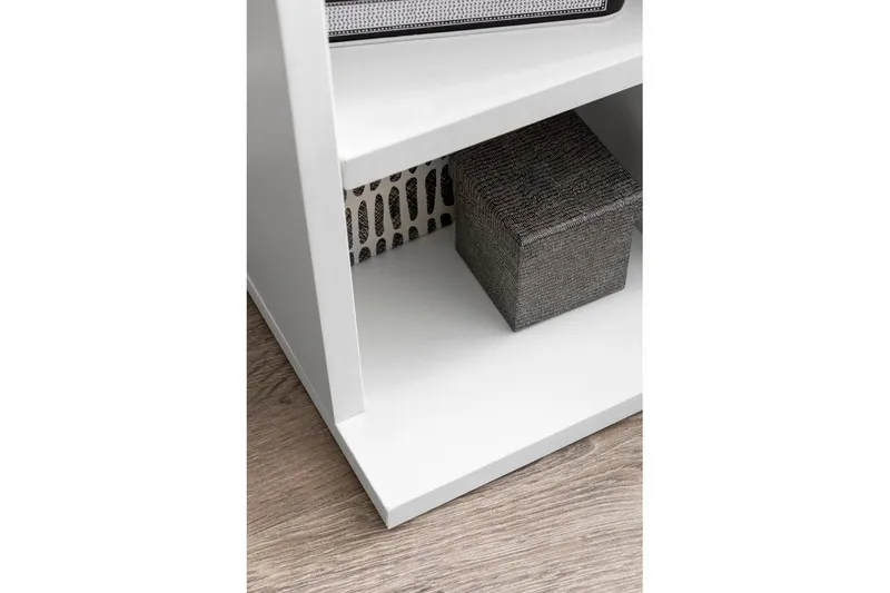 Stående hylle Wohnling Melaminbelagt sponplate bokoppbevaring moderne - Oppbevaring - Hyller - Bokhylle