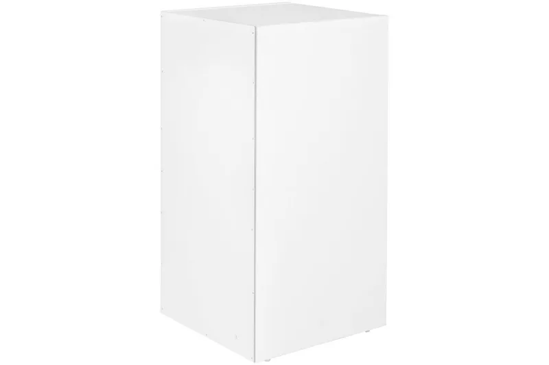 Stående hylle Wohnling melaminbelagt sponplate med lagringsplass, moderne stil Hvit - Hvit - Oppbevaring - Hyller - Vegghylle