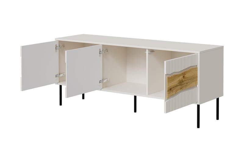 Stintino Tv-Benk 144x40 cm - Beige/Brun - Møbler - Mediamøbel & tv møbel - TV-benk & mediabenk