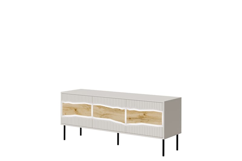 Stintino Tv-Benk 144x40 cm - Beige/Brun - Møbler - Mediamøbel & tv møbel - TV-benk & mediabenk