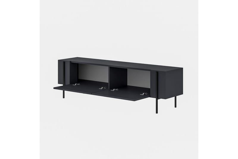 Stira TV-benk 160 cm - Grafittgrå - Møbler - Mediamøbel & tv møbel - TV-benk & mediabenk