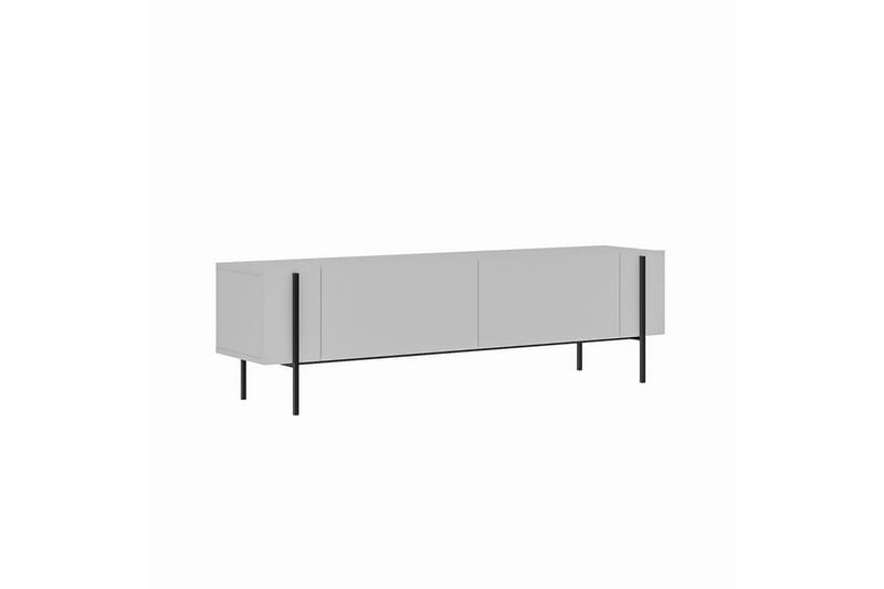 Stira TV-benk 160 cm - Hvit - Møbler - Mediamøbel & tv møbel - TV-benk & mediabenk