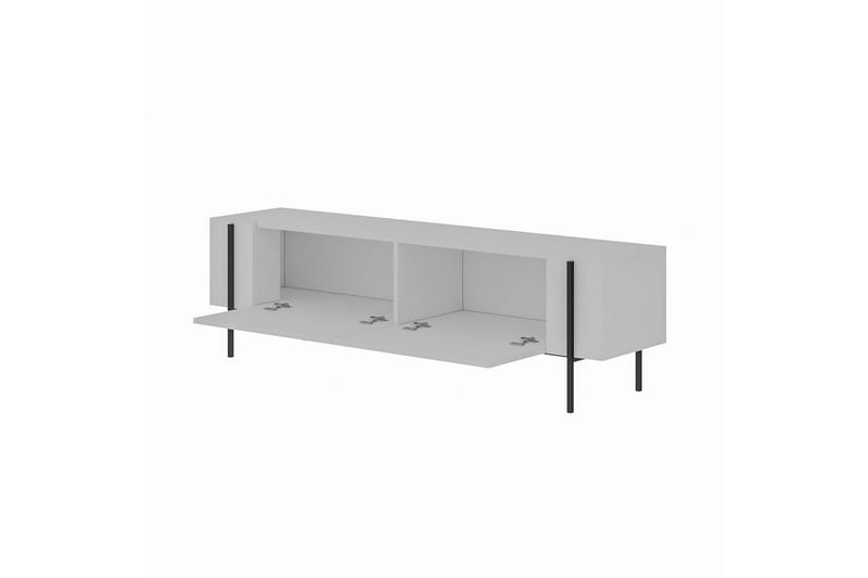 Stira TV-benk 160 cm - Hvit - Møbler - Mediamøbel & tv møbel - TV-benk & mediabenk