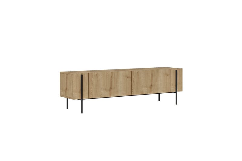 Stira TV-benk 160 cm - Naturell - Møbler - Mediamøbel & tv møbel - TV-benk & mediabenk
