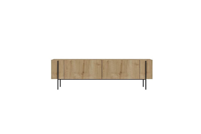 Stira TV-benk 160 cm - Naturell - Møbler - Mediamøbel & tv møbel - TV-benk & mediabenk