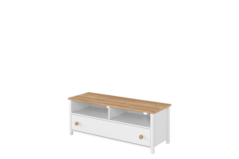 Storys Tv-Benk 120x42 cm - Hvit - Møbler - Mediamøbel & tv møbel - TV-benk & mediabenk