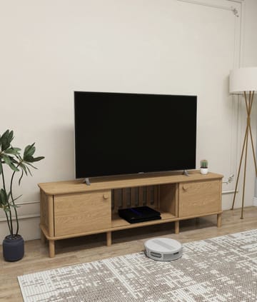 Sunira TV-benk 180 cm - Eik - Møbler - Mediamøbel & tv møbel - TV-benk & mediabenk