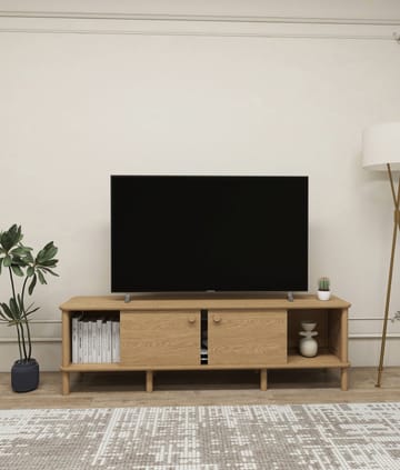 Sunira TV-benk 180 cm - Eik - Møbler - Mediamøbel & tv møbel - TV-benk & mediabenk