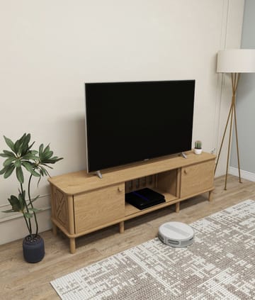Sunira TV-benk 180 cm - Eik - Møbler - Mediamøbel & tv møbel - TV-benk & mediabenk