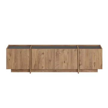 Sylvenn TV-benk 180 cm - Atlantic Pine/Anthracite - Møbler - Mediamøbel & tv møbel - TV-benk & mediabenk