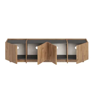 Sylvenn TV-benk 180 cm - Atlantic Pine/Anthracite - Møbler - Mediamøbel & tv møbel - TV-benk & mediabenk