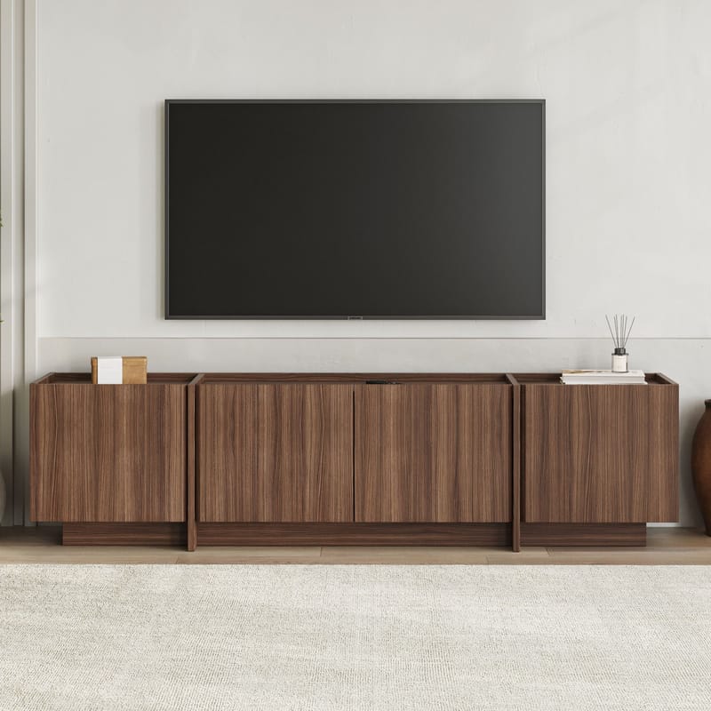 Sylvenn TV-benk 180 cm - Milano Walnut - Møbler - Mediamøbel & tv møbel - Mediestativ & veggfeste