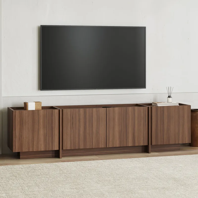 Sylvenn TV-benk 180 cm - Milano Walnut - Møbler - Mediamøbel & tv møbel - Mediestativ & veggfeste