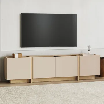 Sylvenn TV-benk 180 cm - Safir Eik - Møbler - Mediamøbel & tv møbel - TV-benk & mediabenk