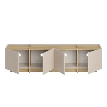 Sylvenn TV-benk 180 cm - Safir Eik - Møbler - Mediamøbel & tv møbel - TV-benk & mediabenk