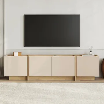 Sylvenn TV-benk 180 cm - Safir Eik - Møbler - Mediamøbel & tv møbel - TV-benk & mediabenk
