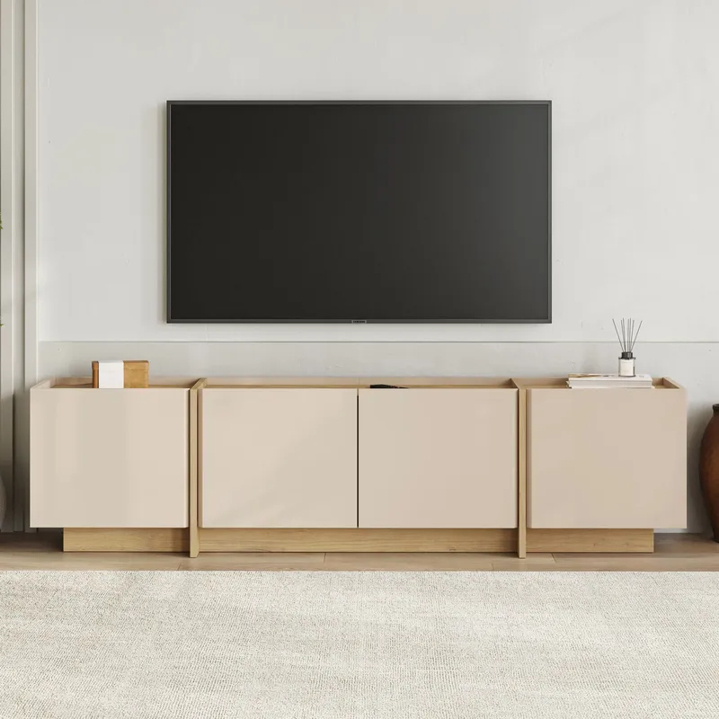 Sylvenn TV-benk 180 cm - Safir Eik - Møbler - Mediamøbel & tv møbel - Mediestativ & veggfeste