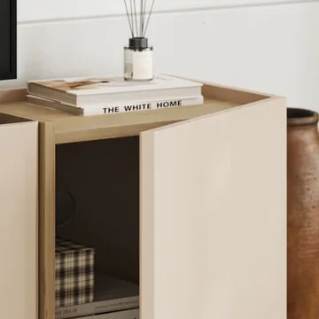 Sylvenn TV-benk 180 cm - Safir Eik - Møbler - Mediamøbel & tv møbel - TV-benk & mediabenk