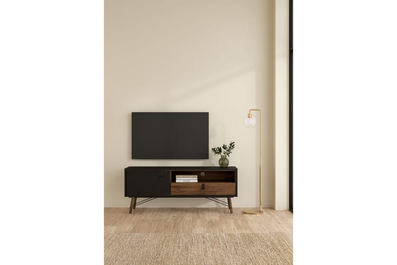 Tadami TV-stativ 60 cm - Askgrå - Møbler - Mediamøbel & tv møbel - Mediestativ & veggfeste
