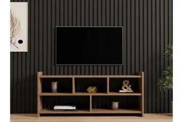 Taharoa TV-benk 120 cm - Brun - Møbler - Mediamøbel & tv møbel - TV-benk & mediabenk