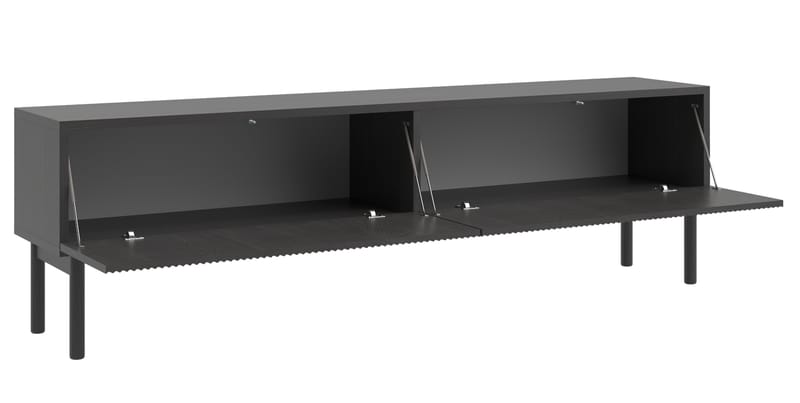 Takayo TV-benk 176 cm - Svart - Møbler - Mediamøbel & tv møbel - TV-benk & mediabenk