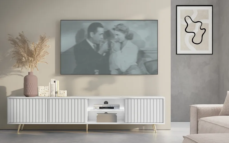 Tapas TV-benk 175 cm - Hvit - Møbler - Mediamøbel & tv møbel - TV-benk & mediabenk