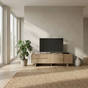 Tavon TV-benk 180x55x45 cm - Naturlig eik - Møbler - Mediamøbel & tv møbel - TV-benk & mediabenk