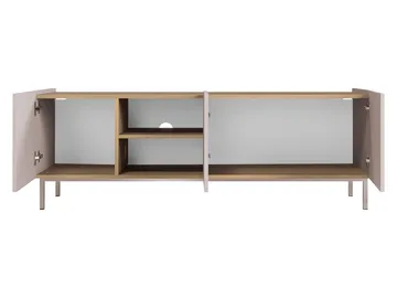 Tavrin TV-benk 153 cm - Svart - Møbler - Mediamøbel & tv møbel - TV-benk & mediabenk
