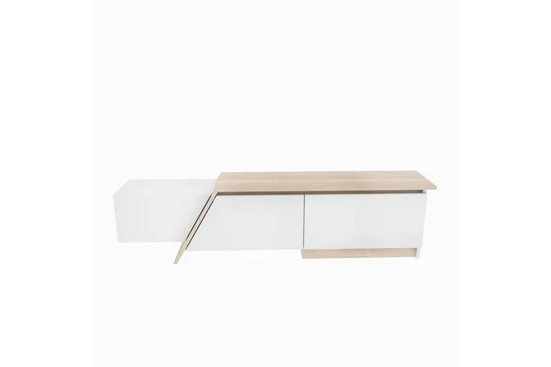 Tavros TV-benk 180 cm, Hvit