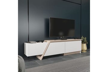 Tavros TV-benk 180 cm - Hvit - Møbler - Mediamøbel & tv møbel - TV-benk & mediabenk