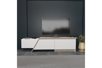 Tavros TV-benk 180 cm - Hvit - Møbler - Mediamøbel & tv møbel - TV-benk & mediabenk