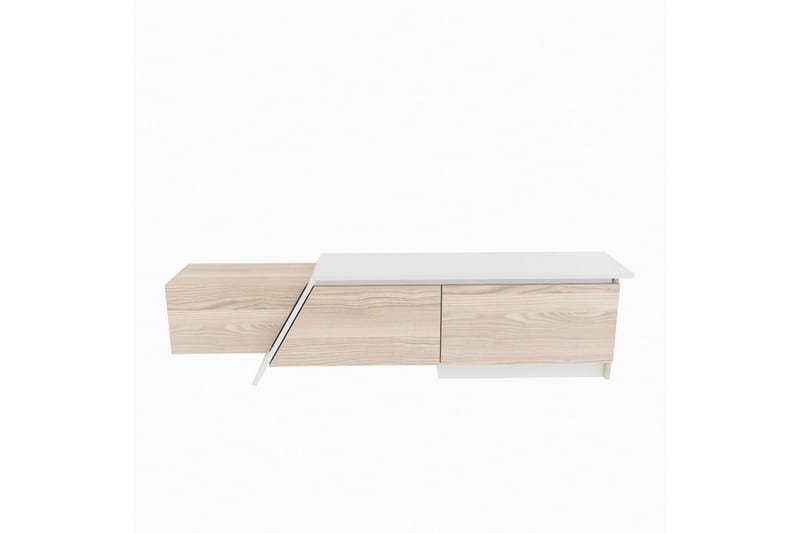 Tavros TV-benk 180 cm - Rød/Hvit - Møbler - Mediamøbel & tv møbel - TV-benk & mediabenk