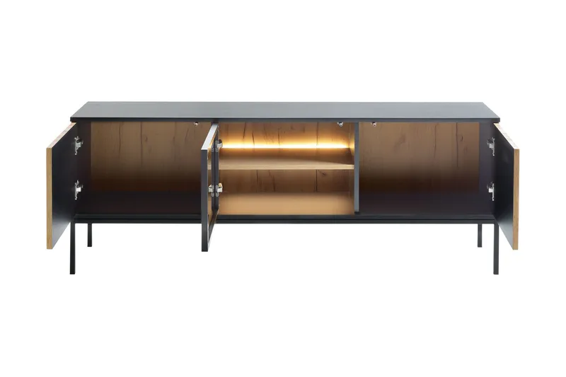 Tenorio Tv-bänk 154 cm - Beige - Møbler - Mediamøbel & tv møbel - TV-benk & mediabenk