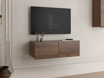 Tessan TV-benk 100 cm - brun - Møbler - Mediamøbel & tv møbel - TV-benk & mediabenk