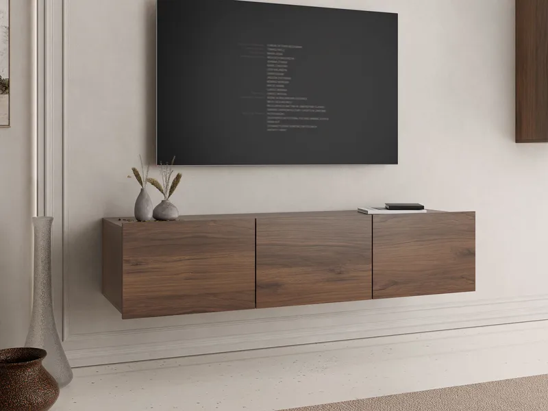Tessan TV-benk 150 cm - brun - Møbler - Mediamøbel & tv møbel - TV-benk & mediabenk