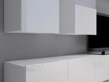 Tessan TV-veggseksjon - brun - Møbler - Mediamøbel & tv møbel - TV-møbelsett