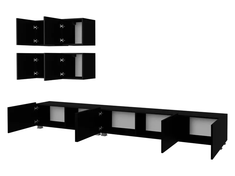 Tessan TV-veggseksjon - brun - Møbler - Mediamøbel & tv møbel - TV-møbelsett
