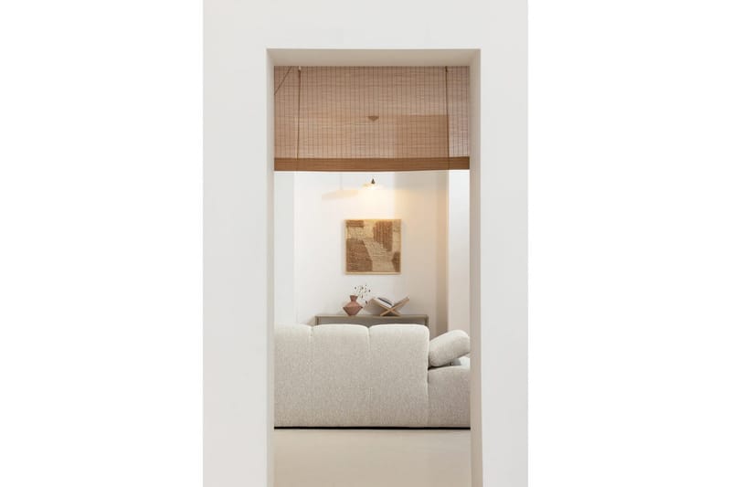 Teun Gulvstående TV-benk 120 cm i Metall - Beige - Møbler - Mediamøbel & tv møbel - TV-benk & mediabenk