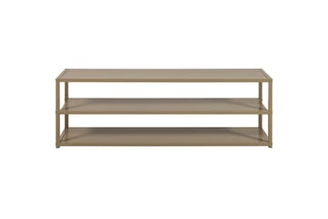 Teun Gulvstående TV-benk 120 cm i Metall - Beige - Møbler - Mediamøbel & tv møbel - TV-benk & mediabenk