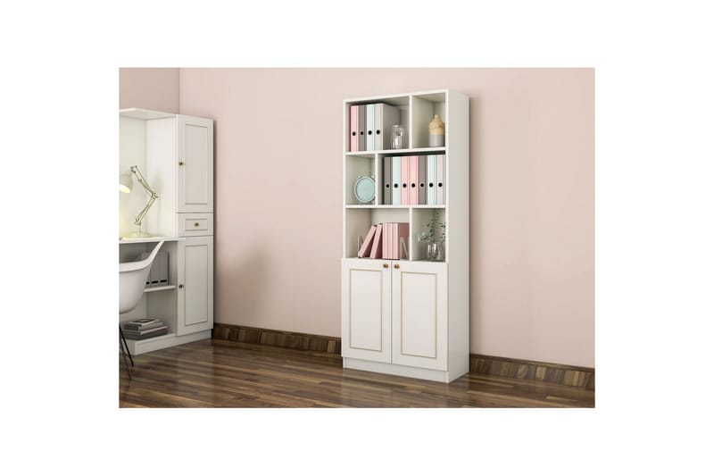 Thyrel Bokhylle 70 cm - Matt Hvit - Oppbevaring - Hyller - Bokhylle