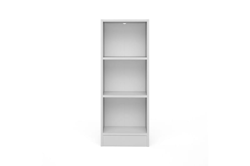 Trysil Bokhylle 107 cm - Hvit - Oppbevaring - Hyller - Bokhylle