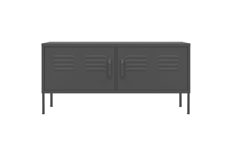 TV-benk antrasitt 105x35x50 cm stål - Antrasittgrå - Møbler - Mediamøbel & tv møbel - TV-benk & mediabenk