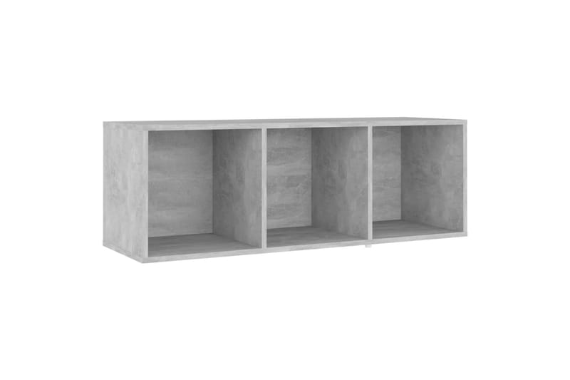 TV-benk betonggrå 107x35x37 cm sponplate - Grå - Møbler - Mediamøbel & tv møbel - TV-benk & mediabenk