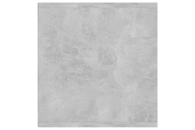 TV-benk betonggrå 107x35x37 cm sponplate - Grå - Møbler - Mediamøbel & tv møbel - TV-benk & mediabenk