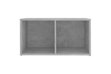 TV-benk betonggrå 72x35x36,5 cm sponplate - Grå - Møbler - Mediamøbel & tv møbel - TV-benk & mediabenk