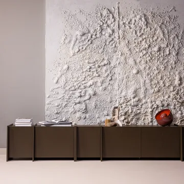 TV-benk Brock 102 cm - Mellombrun - Møbler - Mediamøbel & tv møbel - TV-benk & mediabenk