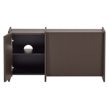 TV-benk Brock 102 cm - Mellombrun - Møbler - Mediamøbel & tv møbel - TV-benk & mediabenk