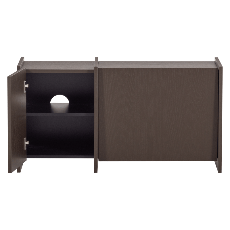 TV-benk Brock 102 cm - Mellombrun - Møbler - Mediamøbel & tv møbel - TV-benk & mediabenk