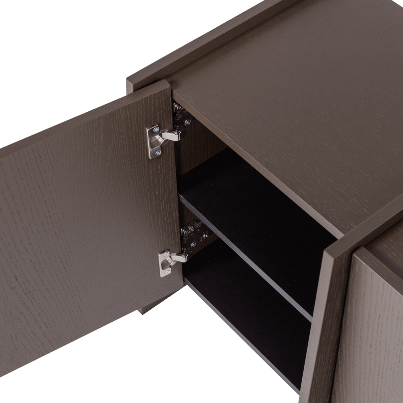 TV-benk Brock 102 cm - Mellombrun - Møbler - Mediamøbel & tv møbel - TV-skap